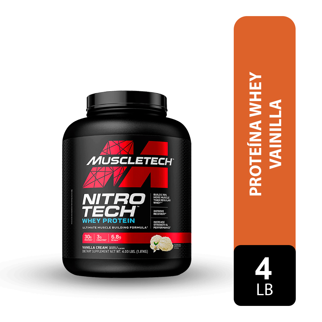 Nitro Tech Whey Protein Performance Muscletech
