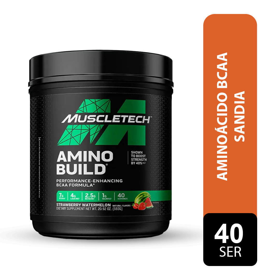 Aminoácidos Amino Build 40 SERV Muscletech